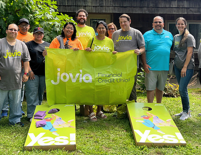 Jovia team at Backpack Pirates Festival