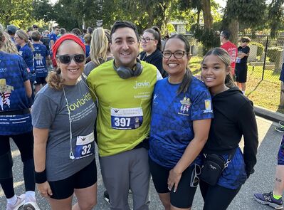Jovia at the Wantagh Warrior 9/11 Memorial 5k event