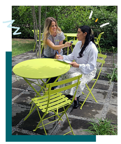 Interns in an interview